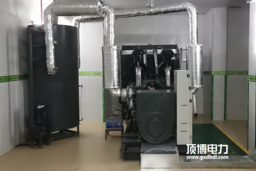广西铁投三岸投资有限公司订购800KW上柴柴油发电机组一台