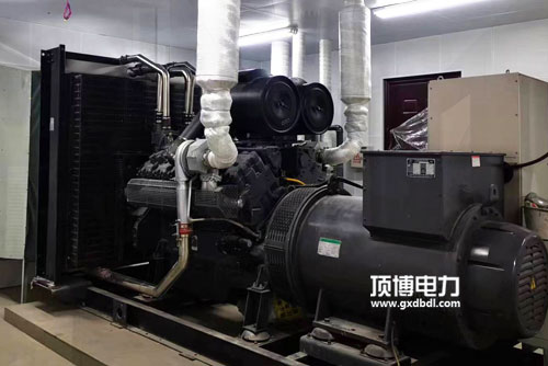 中铁建设集团有限公司采购一台580千瓦上柴发电机组作为备用电源