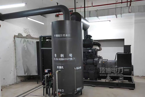 中国建筑第五工程局有限公司订购400KW、350KW柴油发电机组各一台