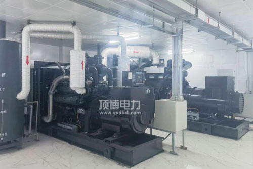 喜上加喜,广西路桥工程集团有限公司又继续订购300KW上柴发电机组2台