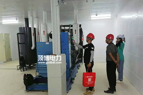 祝贺宁波某科技有限公司50KW上柴发电机组安装工程顺利完工