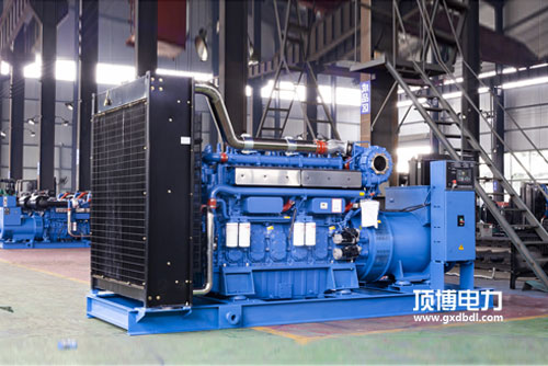 广东某发电机有限公司签订450KW玉柴配上海斯坦福电机