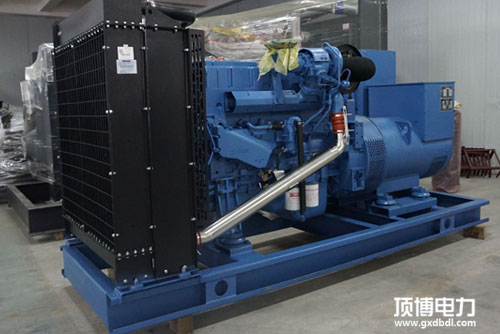 祝贺广西发电机厂家顶博电力签订450KW玉柴柴油发电机组1台