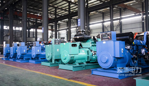 中国水电基础局有限企业购买450KW上柴柴油发电机组