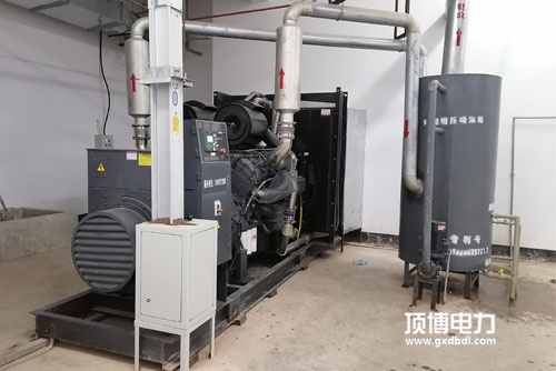 嘉和城塞纳左岸三期350KW/400KW上柴柴油发电机组