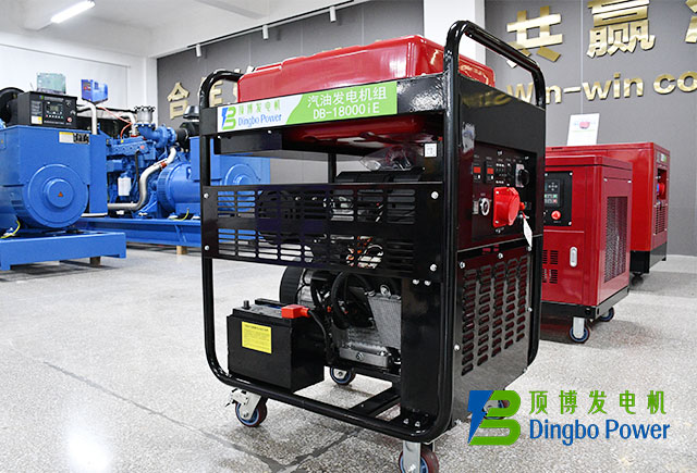 电启动、大油箱、风冷结构,这台15KW汽油变频发电机组,从工地到商铺,多场景适用